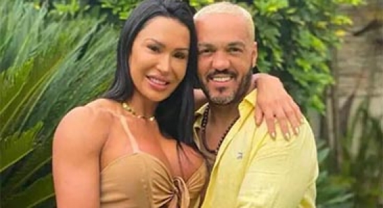 Justiça decreta ordem de despejo para Belo e Gracyanne Barbosa