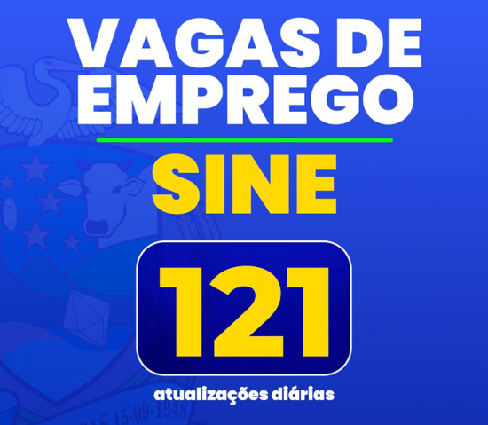 Sine de Barra do Garças divulga 121 novas vagas de trabalho