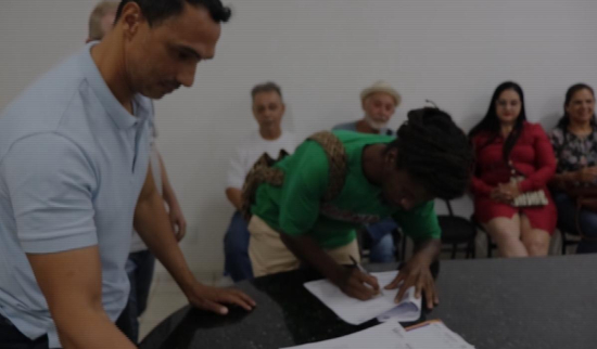 Assinatura dos Contratos Habilitados para a Lei Federal de Incentivo à Cultura, Aldir Blanc