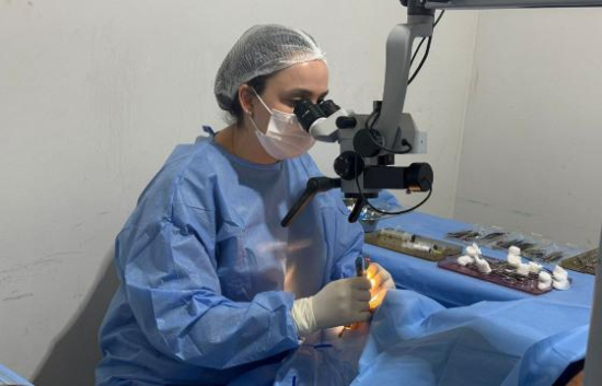 General Carneiro realiza mutirão oftalmológico com 170 cirurgias neste fim de semana