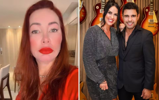 Zezé Di Camargo e Graciele têm pedido negado para que influencer apague posts que usam casal como exemplo de infidelidade