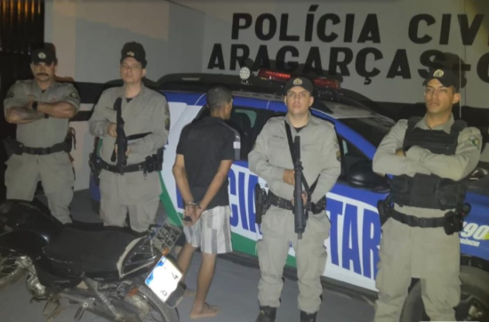 Polícia militar recupera motocicleta furtada em Barra do Garças