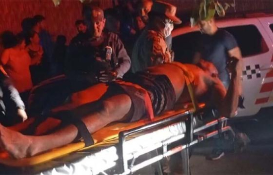 Homem tenta escapar de execução e acaba alvejado por vários tiros