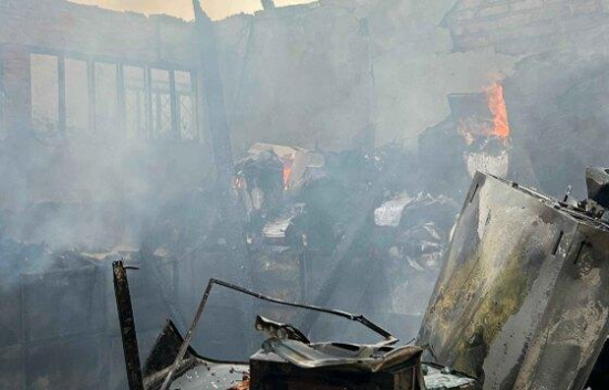 Peritos que vão analisar prejuízos de incêndio em escola chegam a Aragarças
