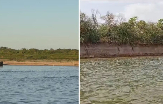 Rio Araguaia atinge nível mais baixo em 50 anos