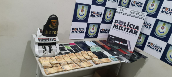 Rotam desarticula quadrilha especializada em estelionato na internet e apreende R$ 36,5 mil em espécie