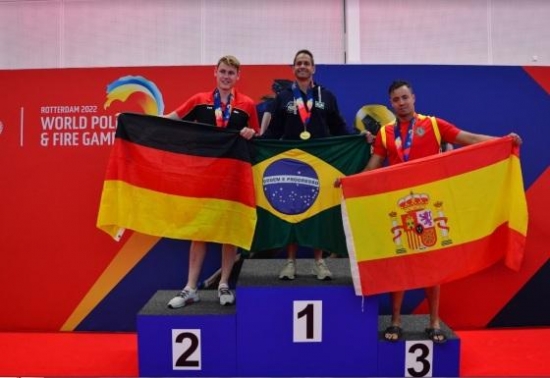Bombeiro de Goiás conquista medalhas de ouro nos 