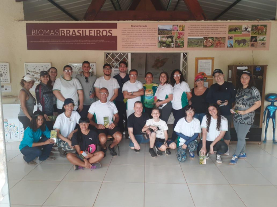 Alunos do IFMT realizam visita técnica ao Parque Estadual da Serra Azul