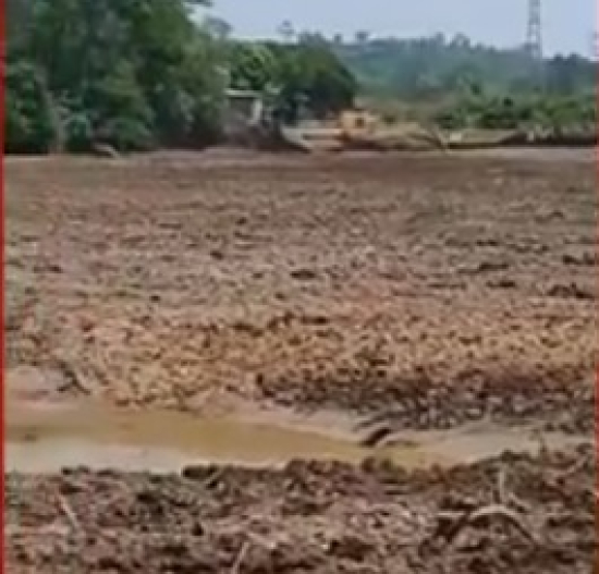 Rio que abastece cidade com mais de 58 mil habitantes em MT seca e água é racionada há um mês