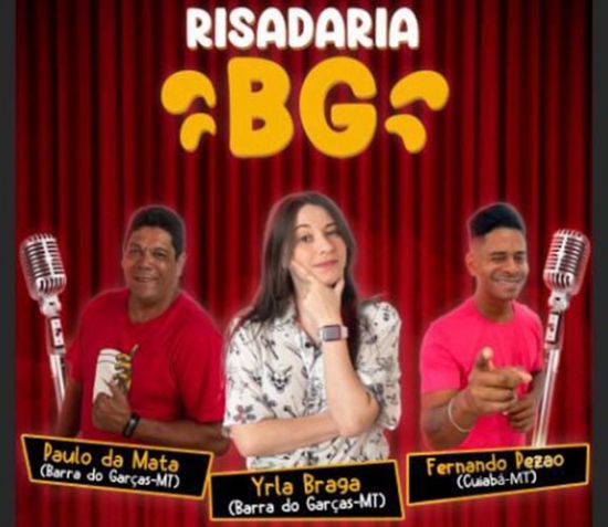 Show de humor é atração em Barra do Garças na próxima semana