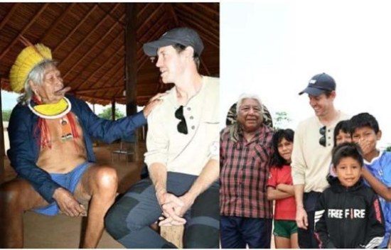 Ex-piloto de Fórmula 1 Sebastian Vettel visita Amazônia a convite de instituições de defesa ambiental e indígena