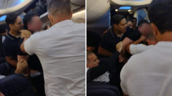 Goianos ajudam a conter passageiro em surto que tentou abrir porta de avião durante voo