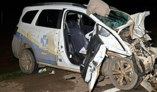 Acidente envolvendo veículo de prefeitura deixa um morto e cinco feridos na BR-163 em MT