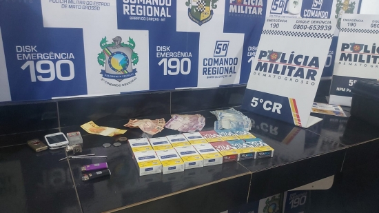 HOMEM É PRESO EM FLAGRANTE AO TENTAR FURTAR ESTABELECIMENTO COMERCIAL EM BARRA DO GARÇAS