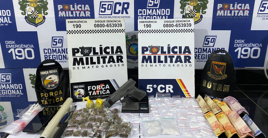 Ação policial prende suspeito de tráfico e direção perigosa em Barra do Garças