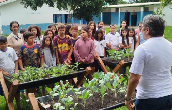 Centro Municipal de Educação de Barra do Garças recebe melhorias do projeto Escola Transforma