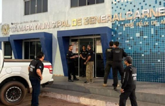 Polícia Civil deflagra operação contra corrupção na Câmara de General Carneiro