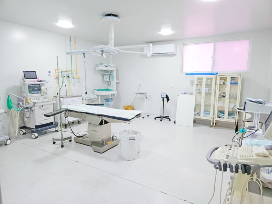 Hospital Municipal: Obras avançam e cerca de 90% da reforma e ampliação da unidade já foram concluídas