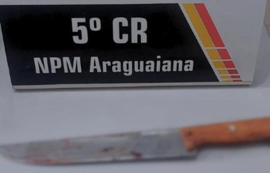 Homem é preso suspeito de esfaquear a mão da companheira em Araguaiana (MT)