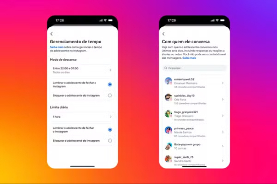 Instagram lança “Conta de Adolescente” no Brasil com mais restrições e controle parental