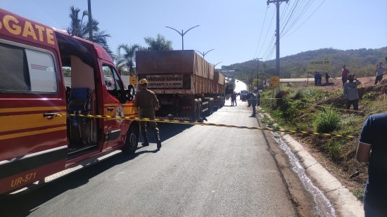 Mais um acidente com vítima fatal  envolvendo carreta em Barra do Garças 