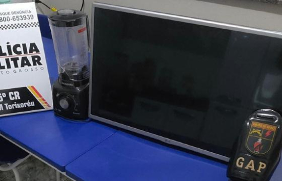 Homem é detido em Torixoréu após tentar fugir e agredir policiais durante abordagem