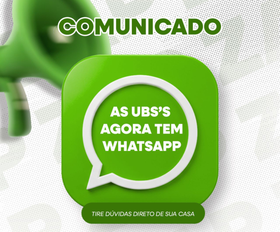 UBS’s de Barra do Garças oferecem atendimento via WhatsApp para dúvidas e orientações