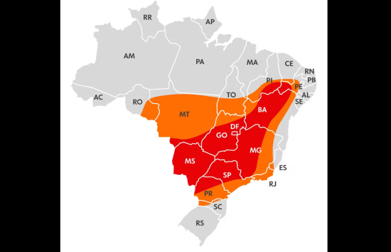 Terceira onda de calor perde força nesta sexta, e chuva aumenta pelo país