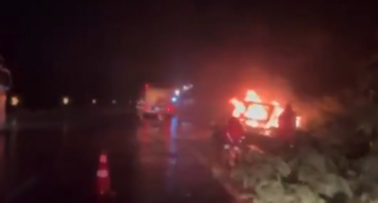 Médico morre em acidente na BR-060 após carro colidir contra árvore e pegar fogo