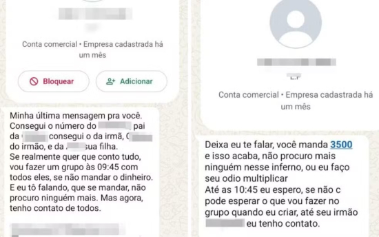 Mulher é presa por extorquir R$ 50 mil de amigo casado