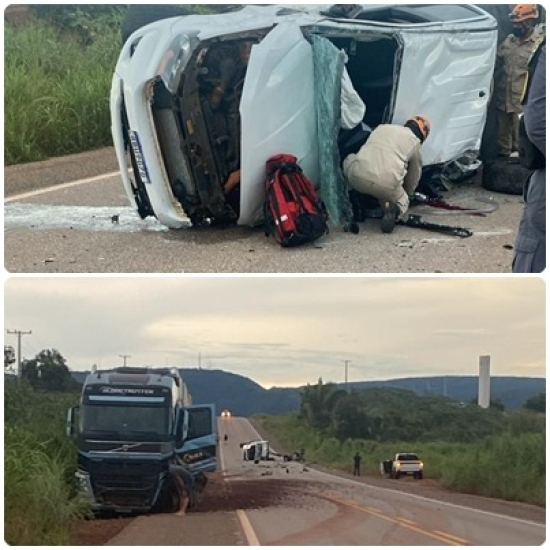 Grave acidente na MT-100 em Pontal do Araguaia deixa uma vítima fatal