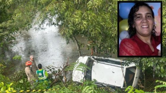 Mulher morre em acidente na MT-320; filhos são socorridos