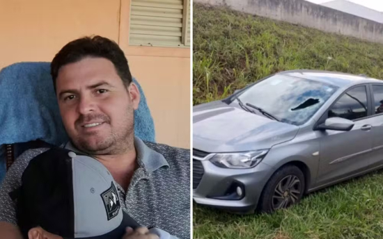 Motorista de app morre após ser atingido por peça que se soltou de caminhão
