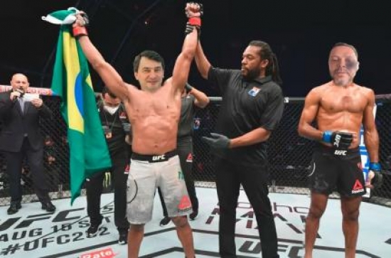 Briga entre candidato e ex-prefeito vira meme e figurinha nas redes