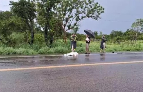 Homem é encontrado morto após possível atropelamento na BR-070