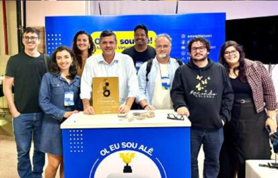 ALMT é premiada em evento de inovação em Florianópolis