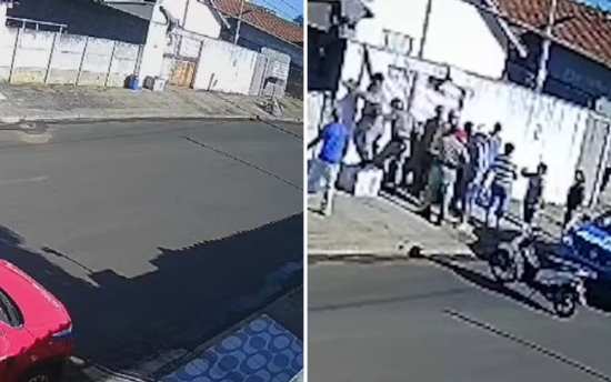 Avó fica ferida ao defender neta de ataque de pit bull