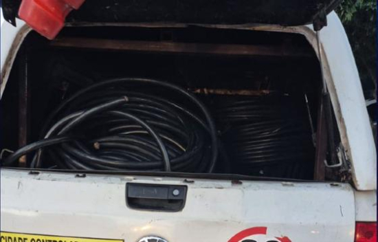 Grupo que se passava por equipe de telefonia é detido por furto de cabos em Barra do Garças