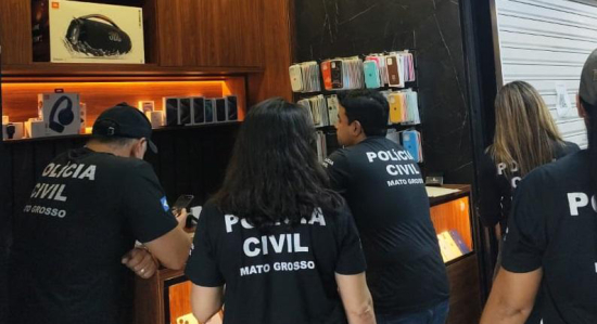 Polícia Civil apreende 386 celulares produto de roubos e furtos que eram comercializados em lojas de Cuiabá e Várzea Grande