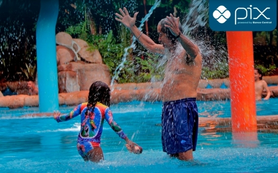 Parque Águas Quentes passa a aceitar pix a partir de sexta-feira