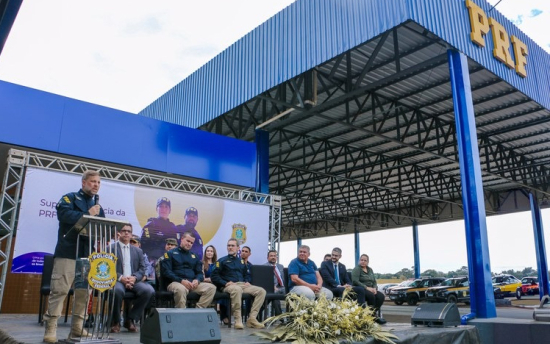 Nova Delegacia da PRF é inaugurada em Barra do Garças com reforço de viaturas blindadas