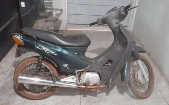 Menor é apreendido após ser flagrado com moto furtada em Barra do Garças