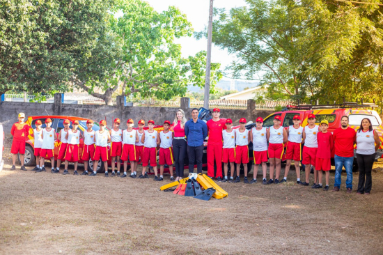Programa Bombeiro Mirim inicia atividades com crianças e adolescentes em Aragarças