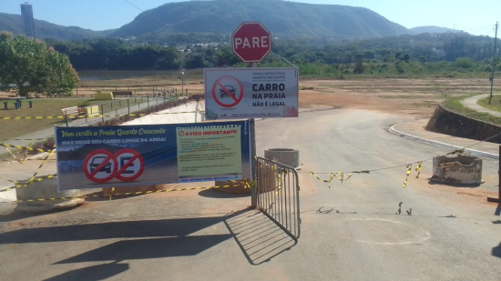 Governo Municipal de Aragarças instala sinalização turística e ambiental em praias e pontos estratégicos da cidade