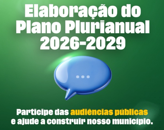 Prefeitura de Barra do Garças realiza segunda audiência pública para elaboração do PPA 2026-2029 nesta terça-feira (15/7)
