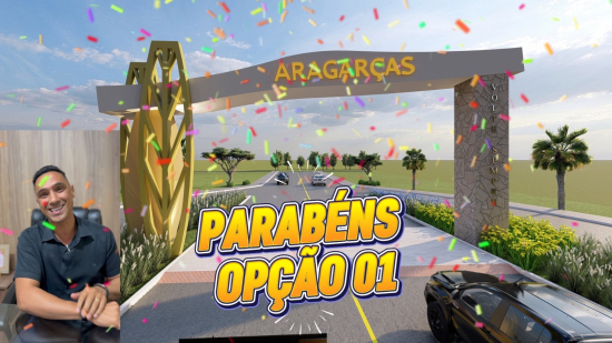 Prefeito Ricardo Galvão apresenta resultado final da enquete sobre o portal de Aragarças 