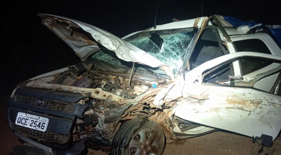 Acidente envolvendo três veículos deixa feridos na MT-344 em MT