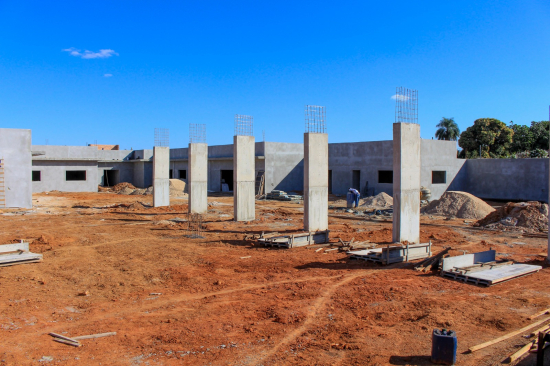 Obras do Ser Família Criança atinge 70% de conclusão em Barra do Garças