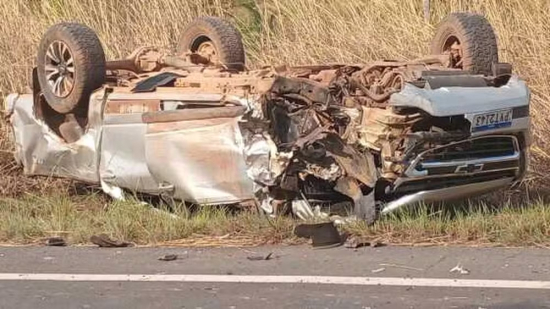 Colisão envolvendo veículo de prefeita de MT resulta em morte de empresário