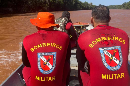 Vítima de afogamento é localizada após buscas que duraram três dias em Mato Grosso